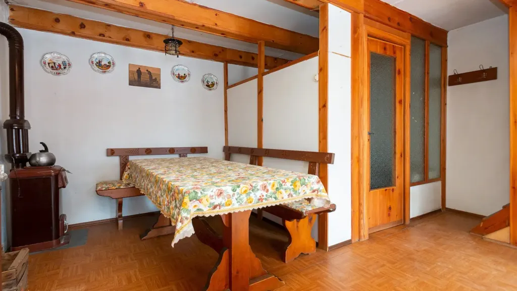 Salle à manger - Chalet with Balcony in Agliasco, Paesana