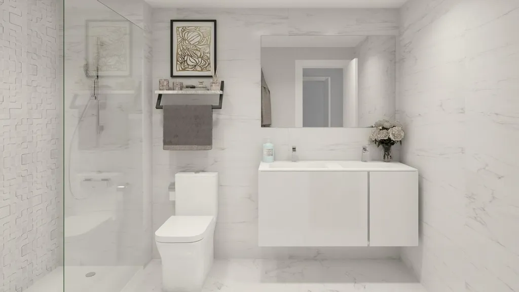 Salles de bain - New Build Flats with Open Views in Torremolinos