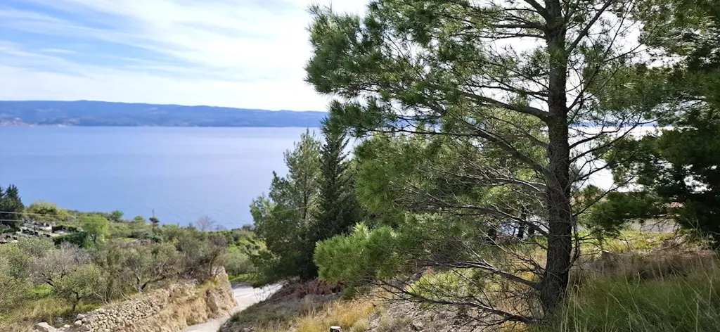Jardin - Building Plot with Sea View in Sumpetar