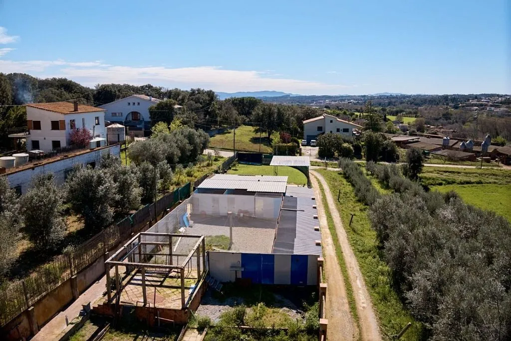 Vue aérienne - Rustic Masía with Equestrian Facilities in L'Ametlla del Vallès