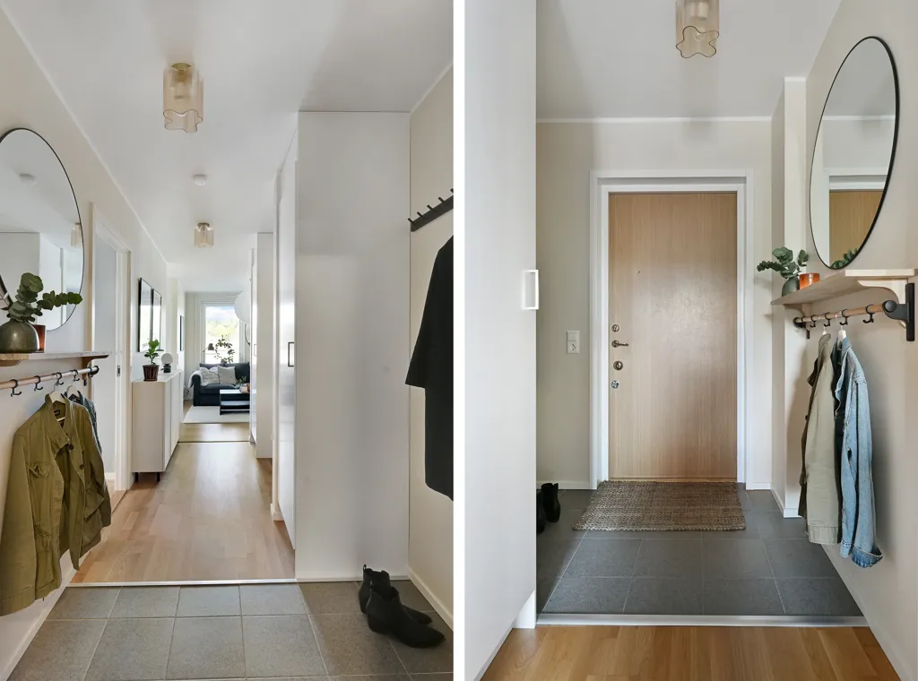 Entrée - Modern Flat with Balcony in Ekerö