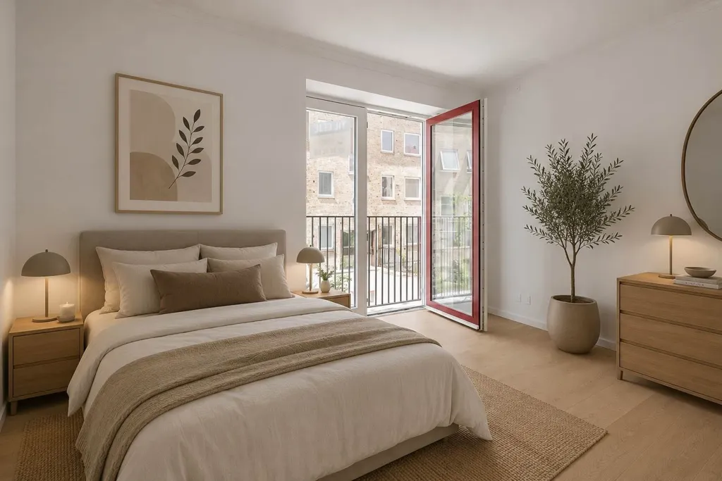Camere da letto - Apartment with Garden Access in Vanløse