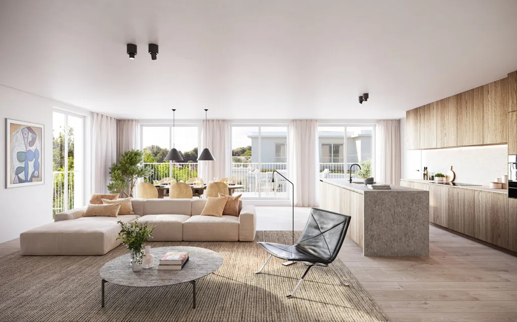 Séjour - Appartement BEN avec Vue Panoramique à Aarschot