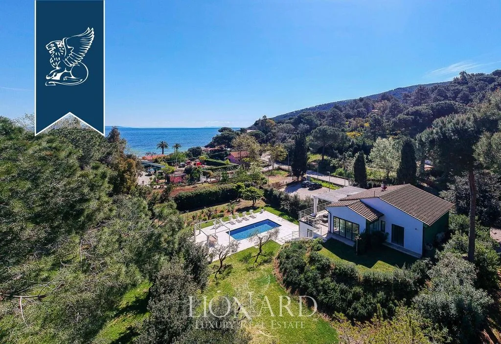 Õhuvaade - Luxury Villa with Sea View in Capoliveri