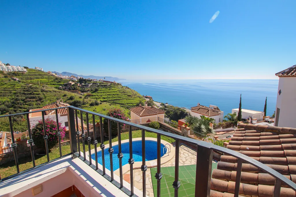 Balcon - Villa with Sea View and Pool in Tamango Hill