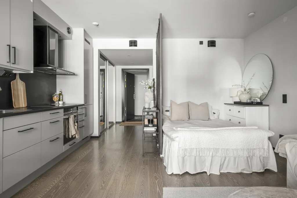 Chambres - Modern Studio with Alcove in Mölndalsvägen