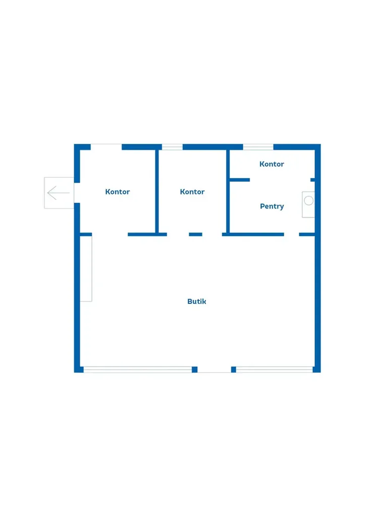 Plan - Business Premises with Central Location in Jönköping