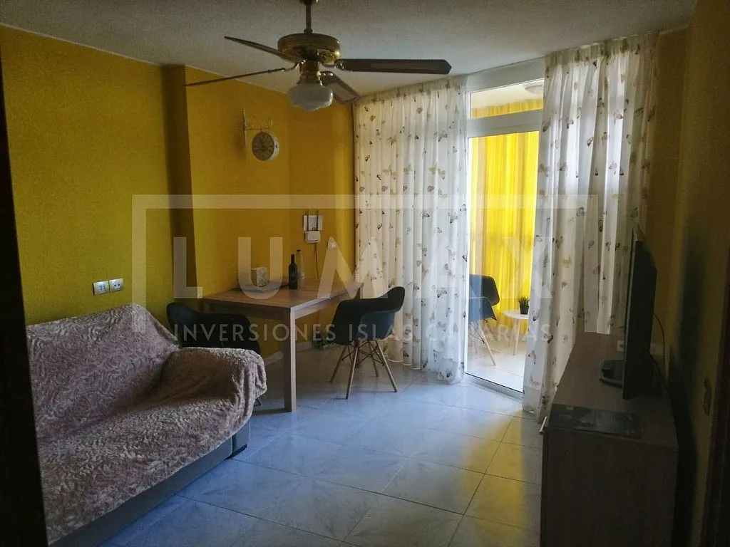 Living Room - Apartment with Pool in Playa de Las Américas