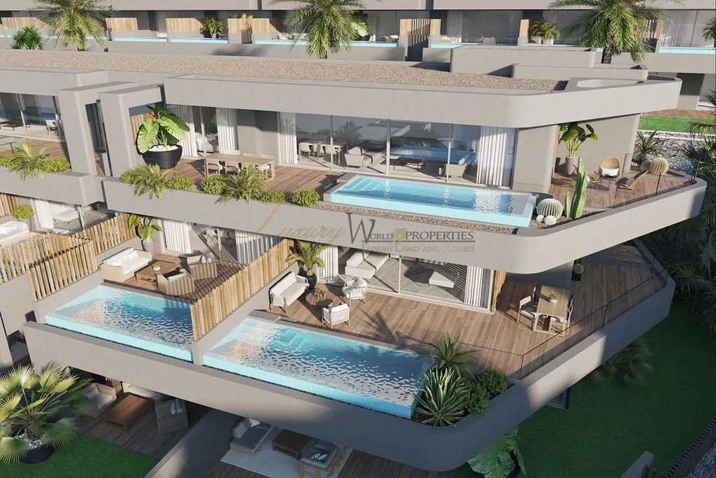 Piscine - Luxury Penthouse with Private Pool in Rokabella