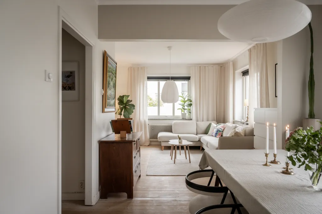 Söögituba - City-Adjacent Flat with Garden in Döbelnsgatan
