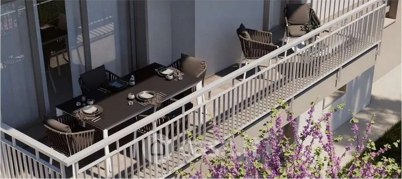 Balcony - Eco-Friendly Apartment with Terrace in Carpi