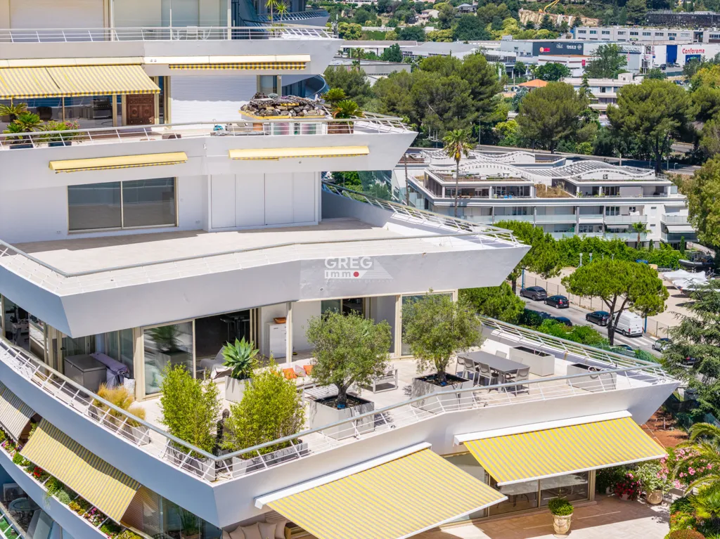 Vista aerea - Panoramic Sea View Penthouse in Nice Marina