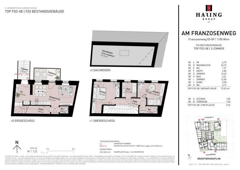 Planimetria - Modern Apartment with Terrace in 10th District