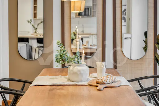 Salle à manger - Appartement de Luxe Meublé avec Ascenseur à Paris 15e
