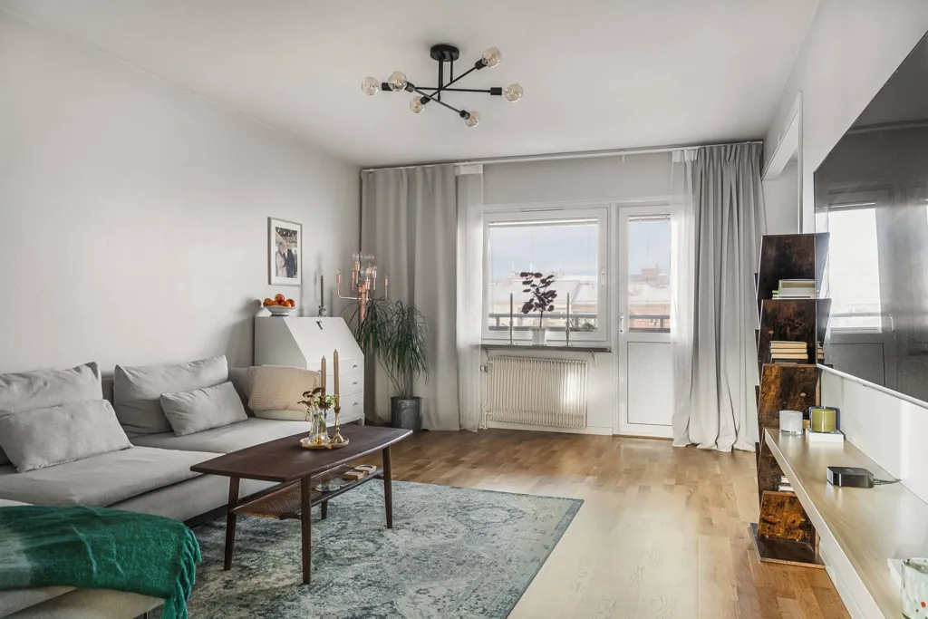 Séjour - Apartment with West-Facing Balcony in Södermanland