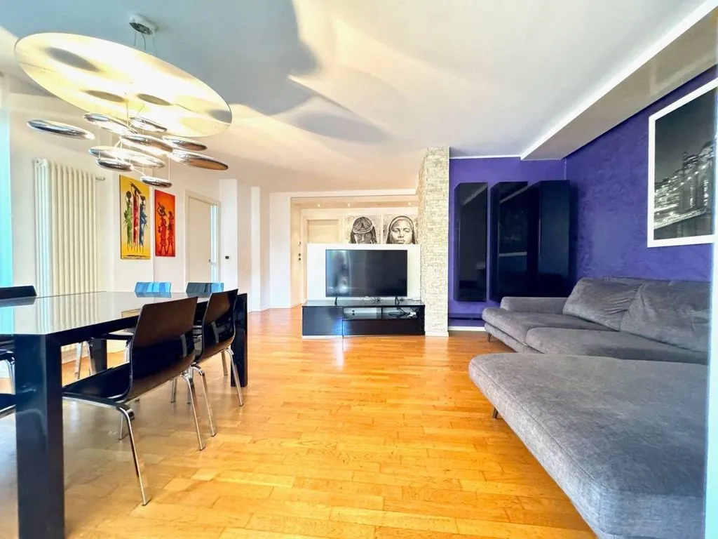 Séjour - Penthouse with Private Terraces in Laives