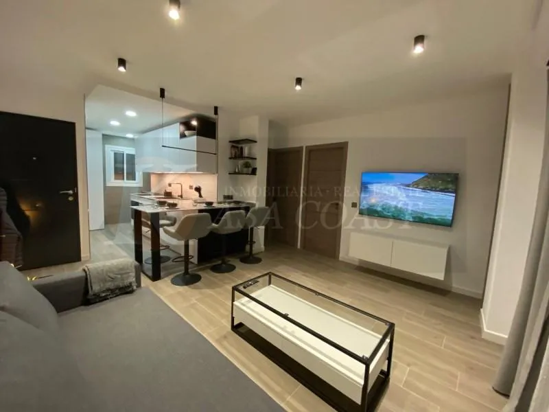 Living Room - Designer Flat with Sea View in Fuengirola