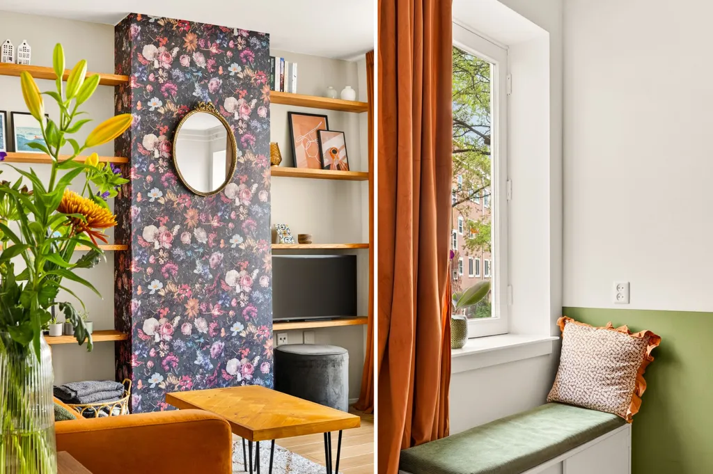 Séjour - Charming Apartment with Balcony in Transvaalbuurt