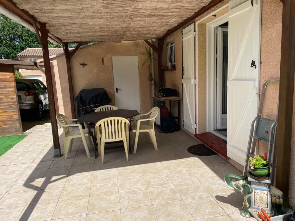 Terrasse - Villa T4 avec Jardin à Villeneuve-Tolosane
