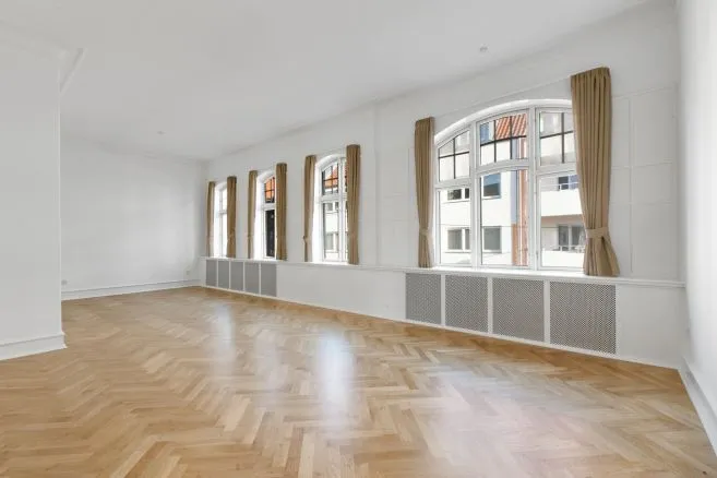 Séjour - Six-Bedroom Flat with Terrace in Varde