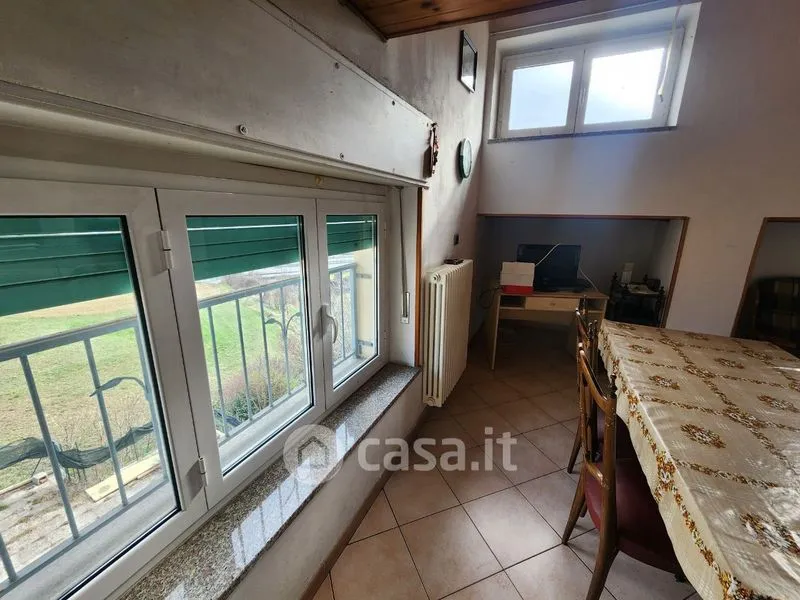 Salle à manger - Mansard Attico with Private Garden in Chatillon