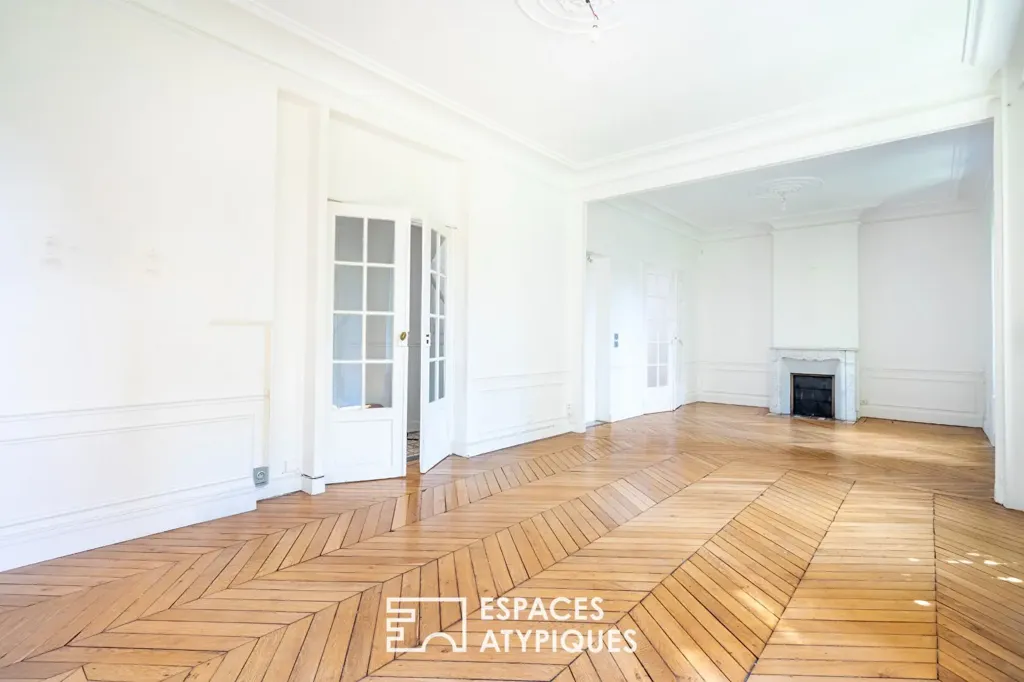 Séjour - Maison 7 pièces à Saint-Mandé