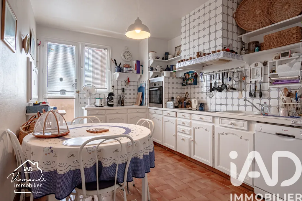Cuisine - Appartement avec toit-terrasse à La Rochelle