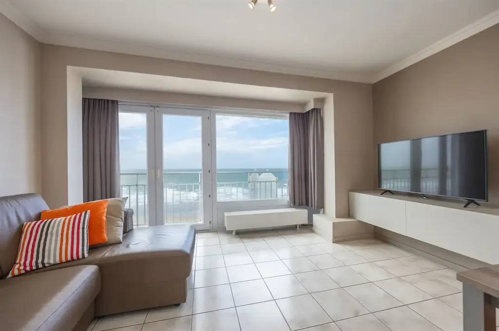 Living Room - Renovated Apartment with Sea View in Sun Beach