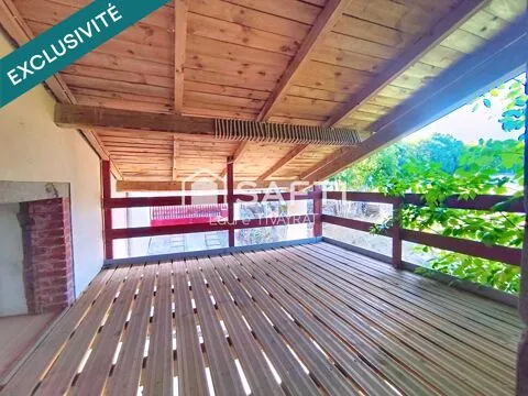 Terrass - Rustic Stone House in Cerzat