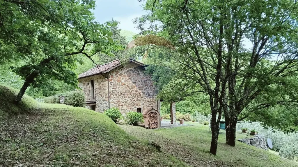 Extérieur - Rustic Stone Cottage with Panoramic Views in Bagni di Lucca
