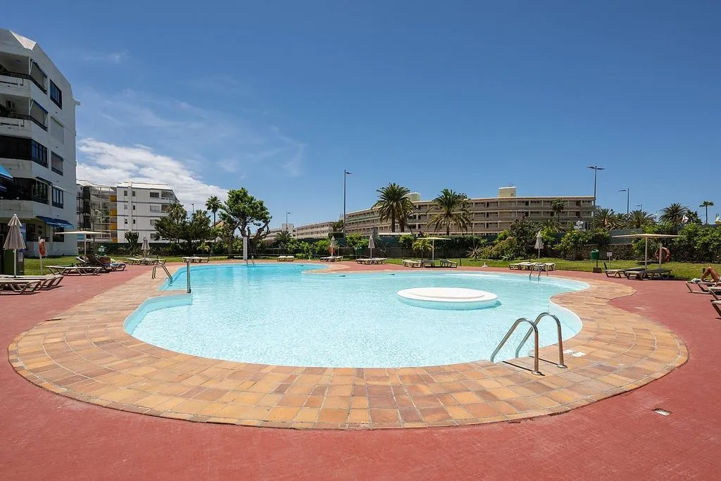 Piscine - 1-Bedroom Apartment with Pool in Playa del Inglés