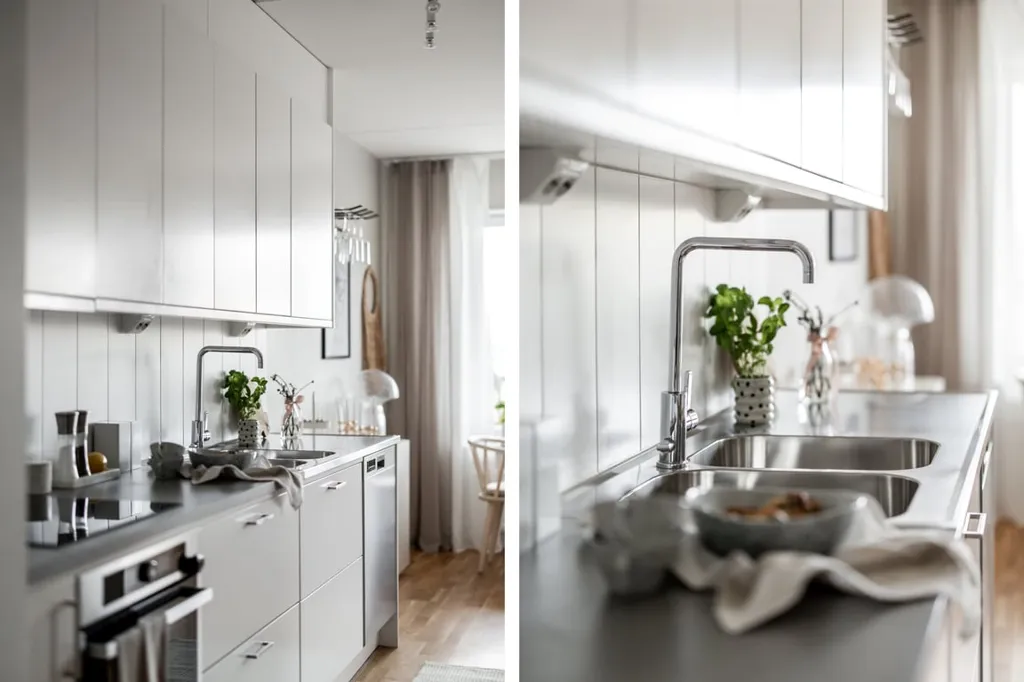 Cuisine - Modern Flat with West Balcony in Norra Ormesta