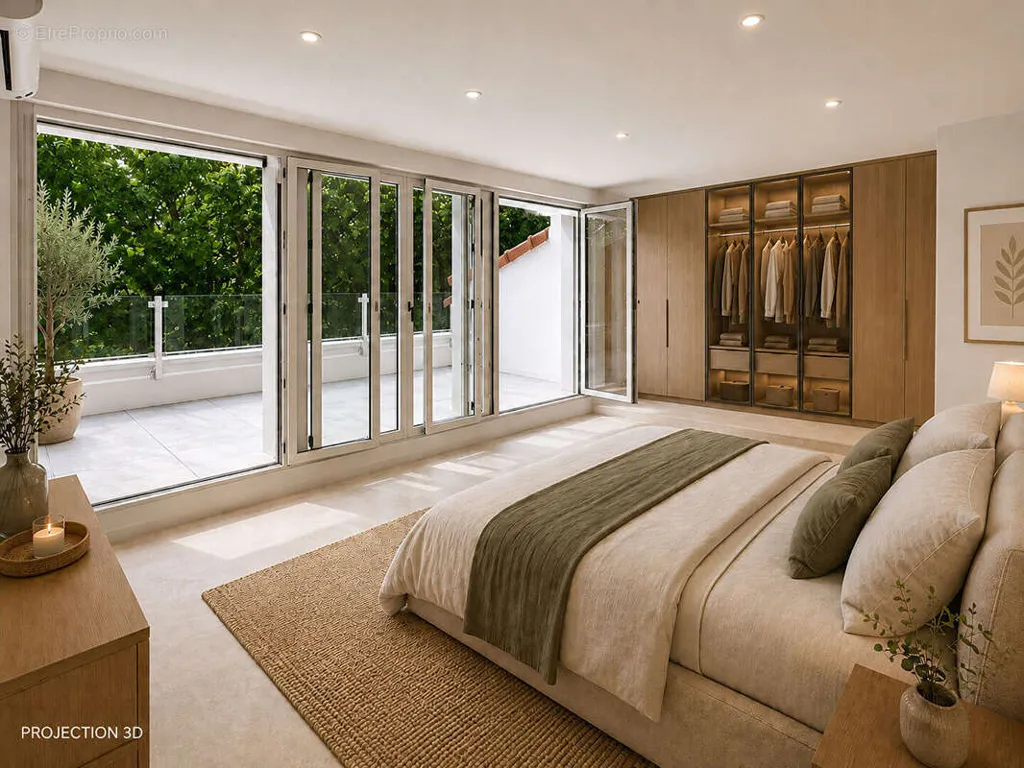 Camere da letto - Duplex Apartment with Three Terraces in Toulouse