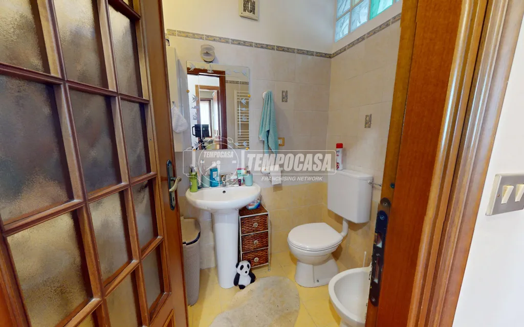 Salles de bain - Bright Trilocale with Balcony in Mappano