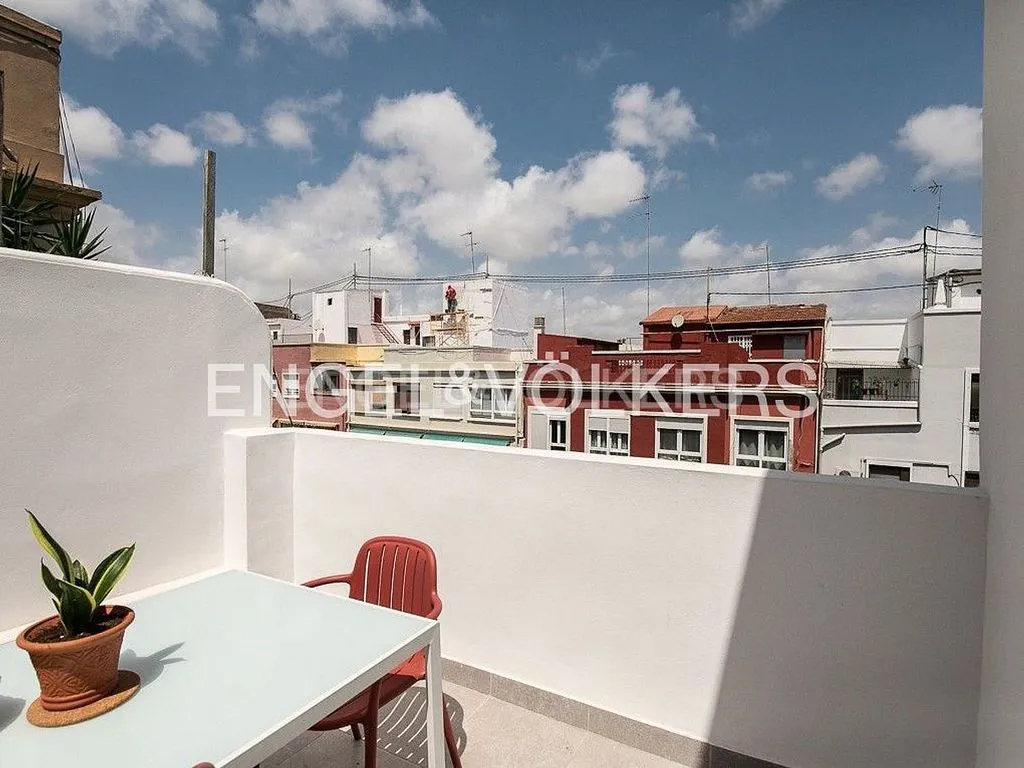 Terrasse - Penthouse with Terrace in Ruzafa, Valencia