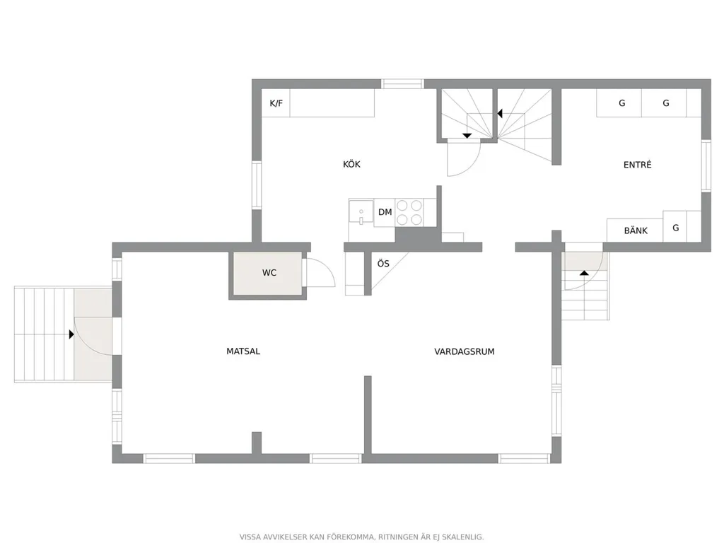 Planimetria - Villa with Terrace in Norra Gotland