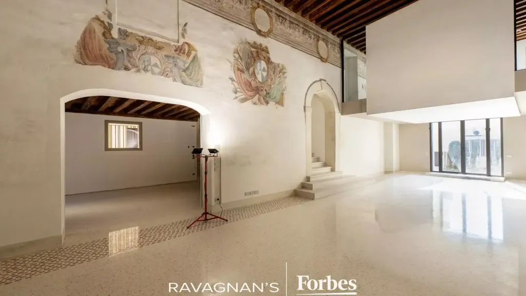Entrée - Historic Apartment with Garden in Treviso Centre