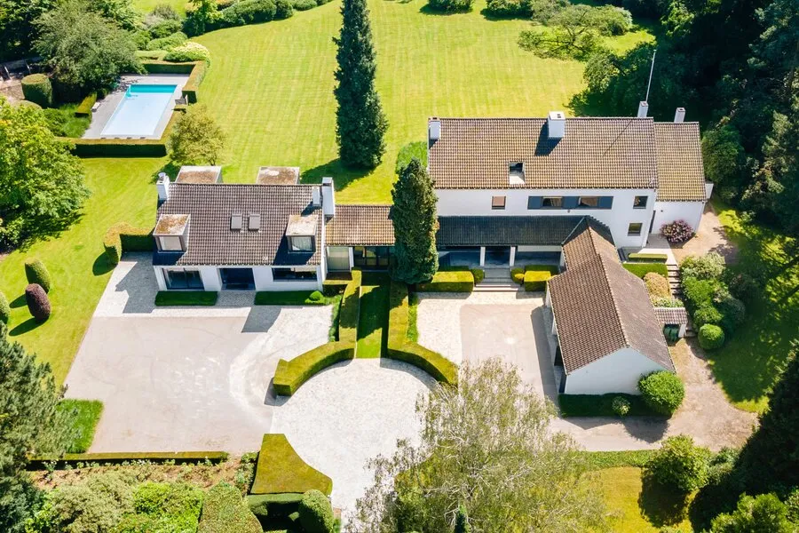 Vista aerea - Renovated Residence with Pool in Hoogvorst