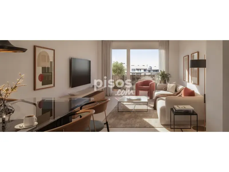 Séjour - New Flat with Terrace in Alovera