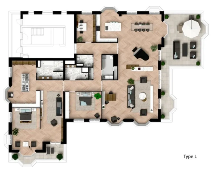 Plan - Exclusive Beachfront Apartments in Noordwijk