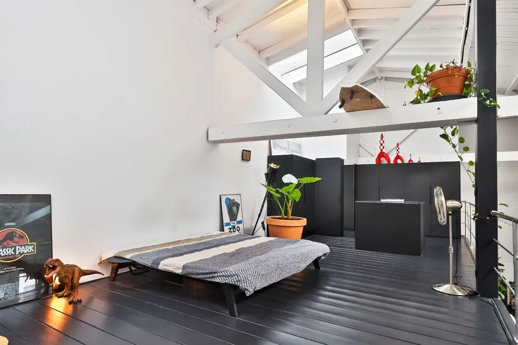 Chambres - Loft Urbain avec Espace de Vie Spacieux à Anvers