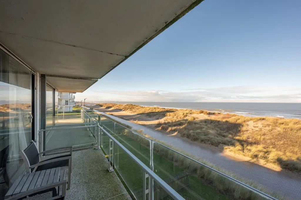Balcon - Appartement avec Vue Mer sur la Digue de Knokke