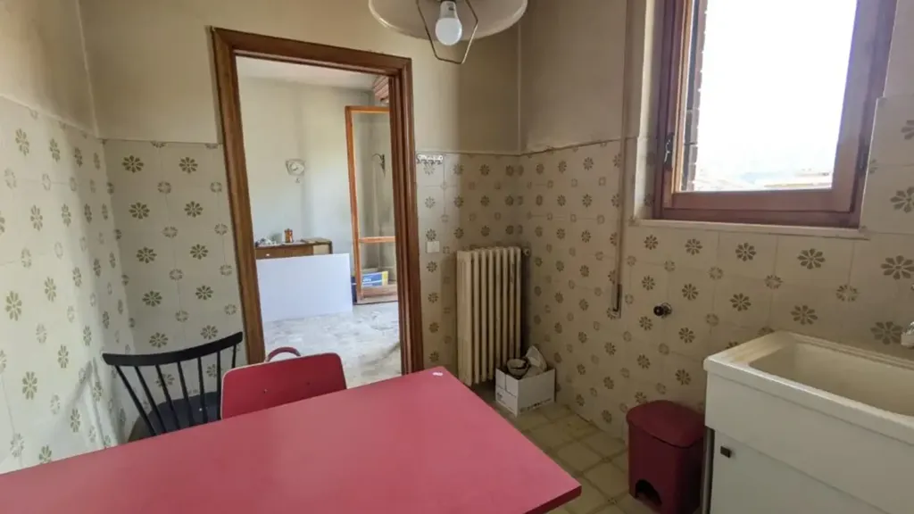 Söögituba - Spacious Apartment with Panoramic View in Città di Castello