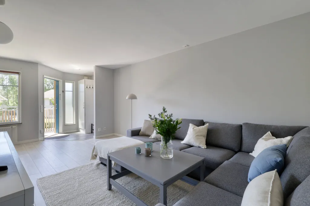 Soggiorno - Modern Apartment with Garden View in Göteborg