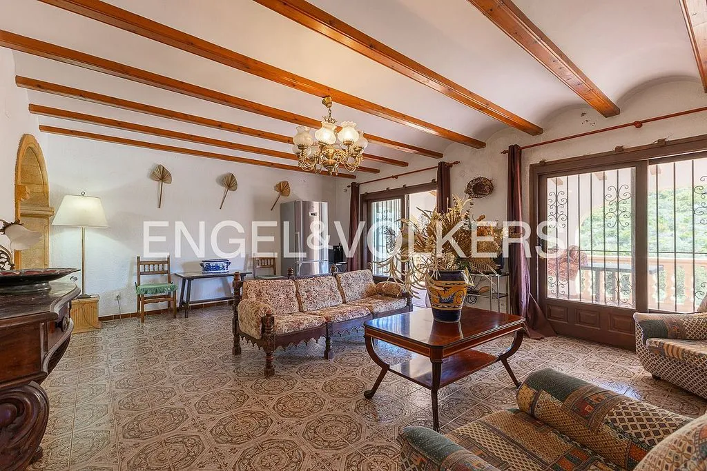 Living Room - Chalet with Sea View in La Granadella