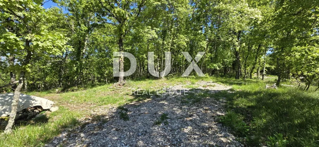 Aed - Building Plot with Views in Pićan, Istra