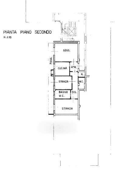 Floor Plan - Apartment with Terrace in Monfalcone