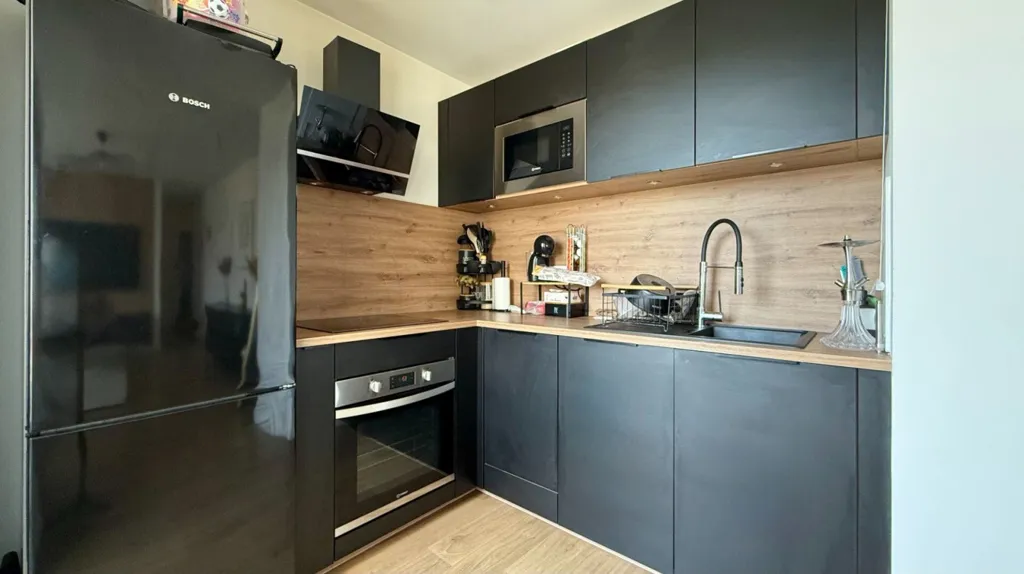 Cuisine - Appartement 3 Pièces avec Balcon Sud/Est à Corbeil-Essonnes