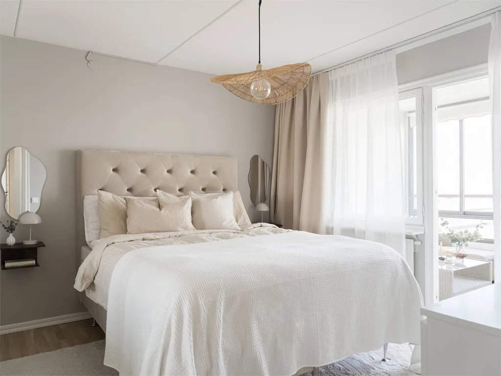 Chambres - Renovated Apartment with Balcony in Lindeborg