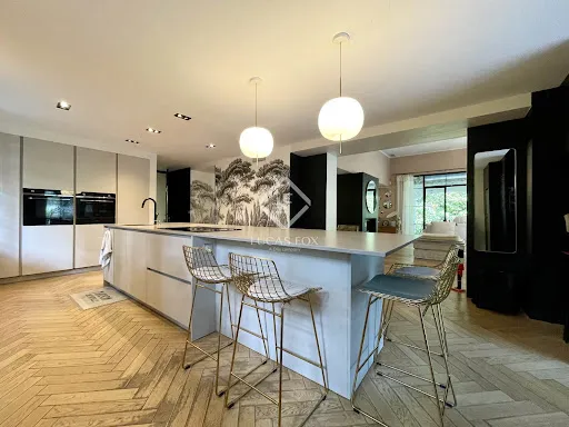 Cuisine - Villa Rénovée avec Piscine aux Acreaux de Montpellier